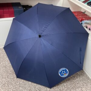 Umbrelă ploaie albastră personalizată SIDEPOL