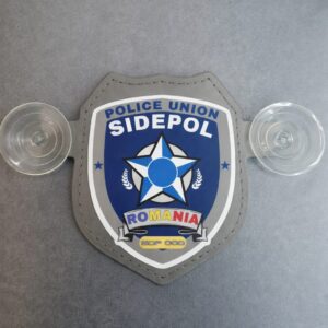 Insigna parbriz SIDEPOL POLICE