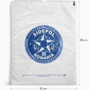 Sacoșă personalizată biodegradabilă
